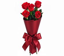 Букет 5 Красных роз Эдлесс Лав в Царево