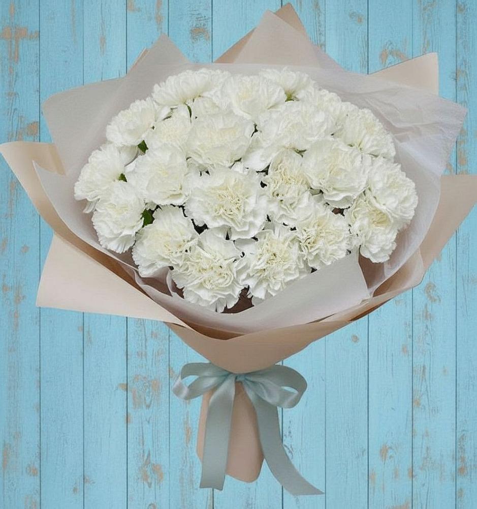 Букет цветов из: Гвоздики в Царево