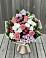Букет цветов из: Альстромерии, Гвоздики, Розы и Хризантемы в Царево
