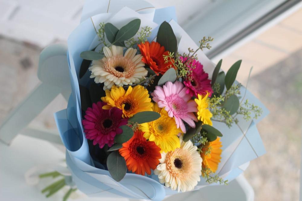 Букет цветов из: Герберы в Царево