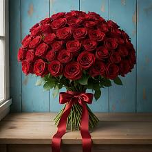 Букет Красные розы Блэк Меджик в Царево