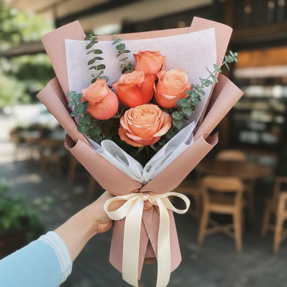 Букет цветов из: Розы в Царево