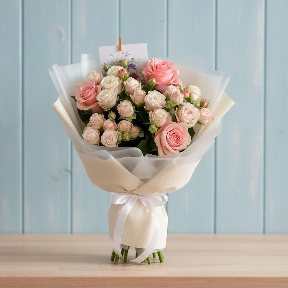 Букет цветов из: Розы в Царево