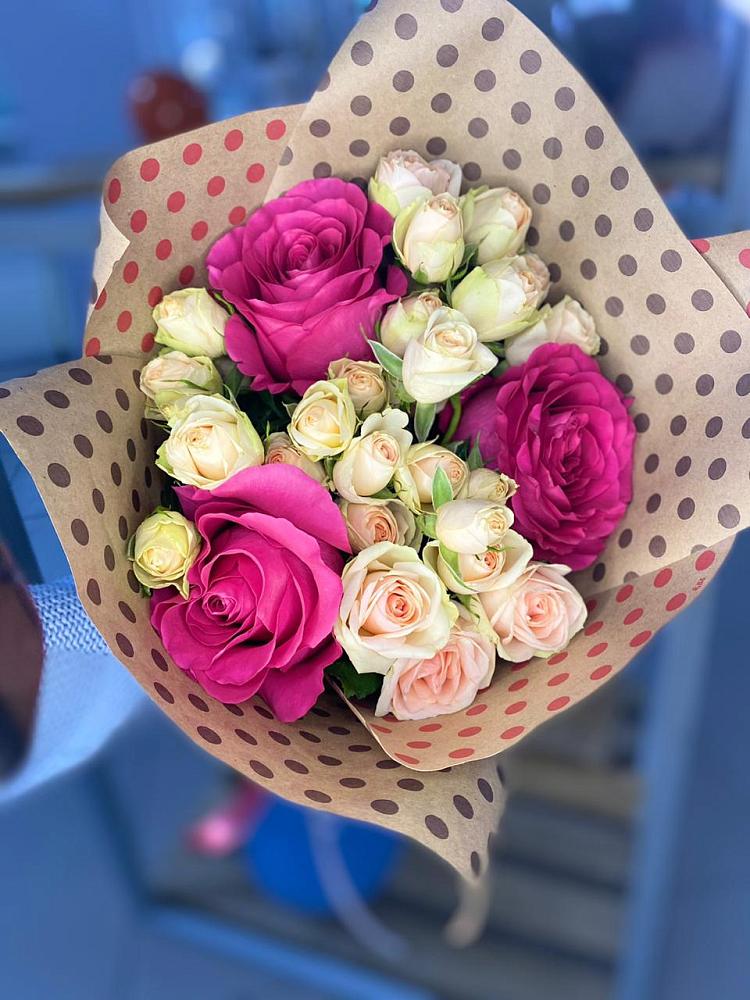 Букет цветов из: Розы в Царево