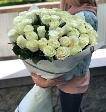 Букет 35 Белых роз #REPLACE_PRED# Царево