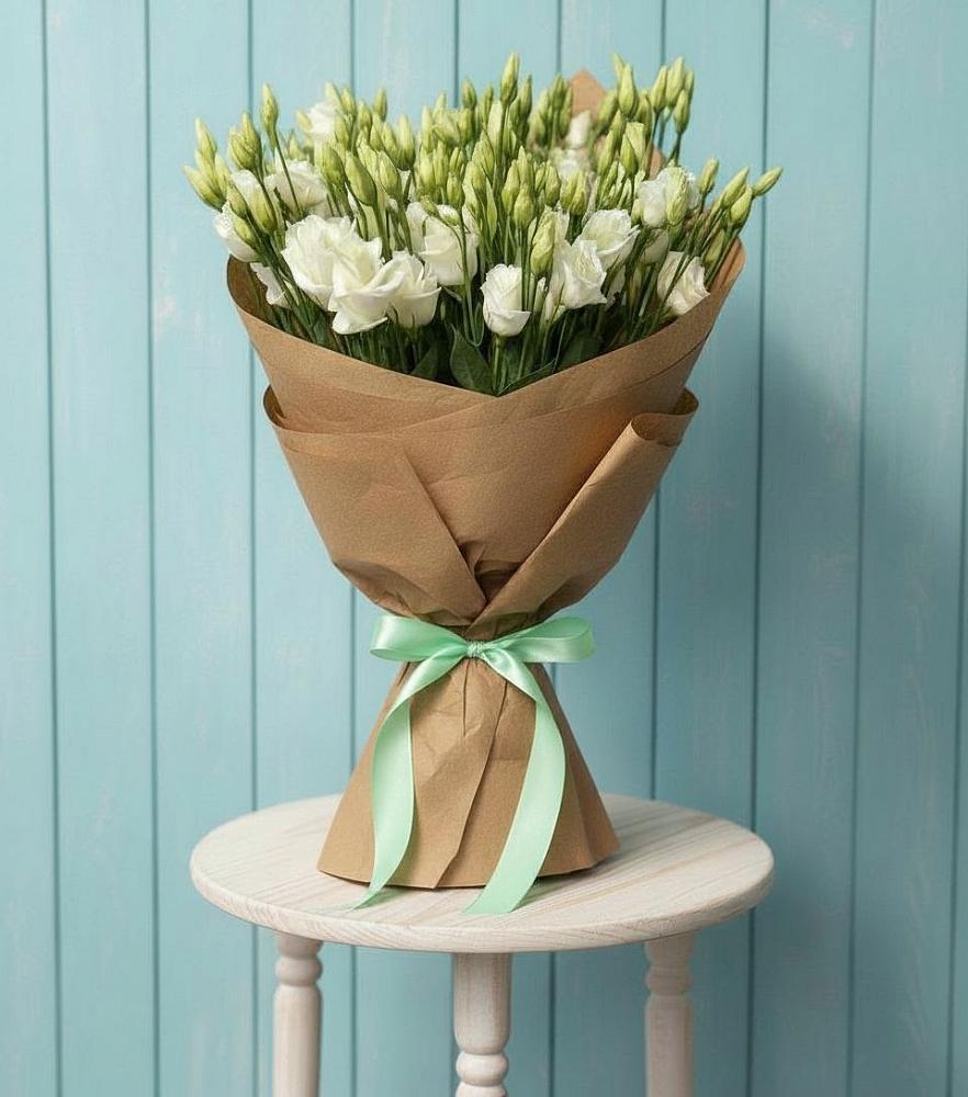 Букет цветов из: Лизиантусы в Царево