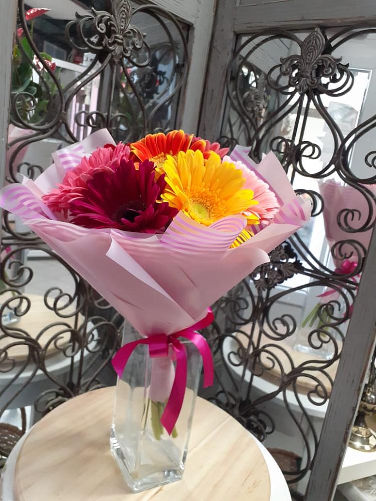 Букет цветов из: Герберы в Царево