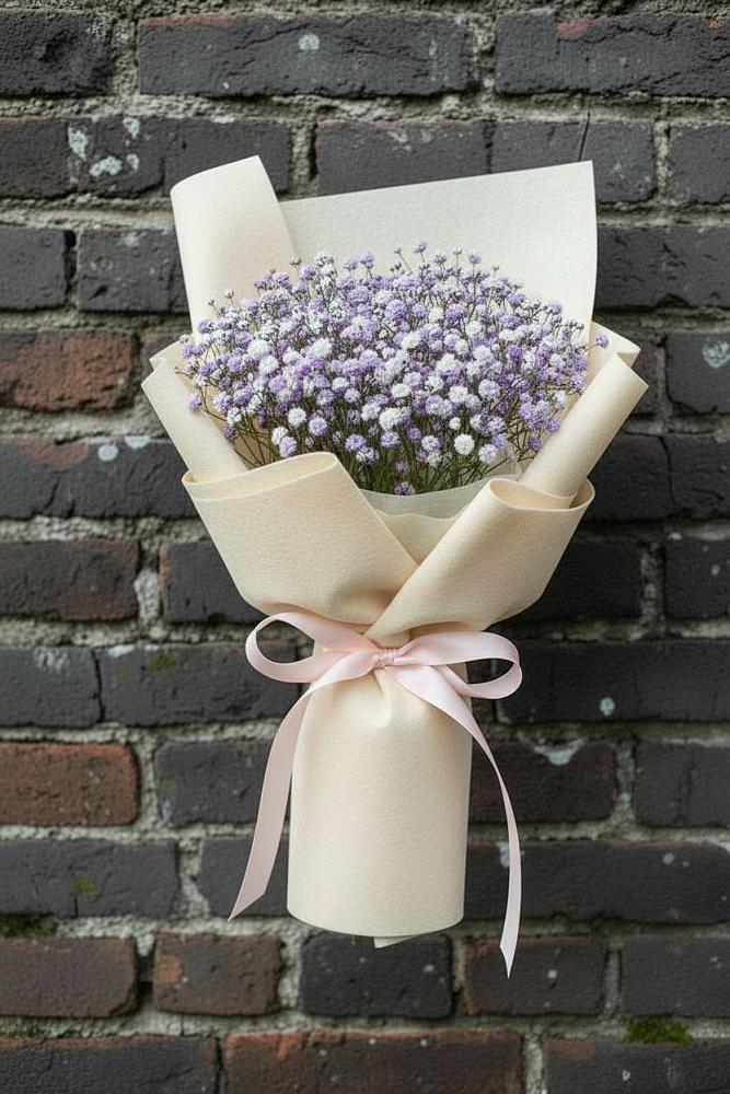 Букет цветов из: Гипсофила в Царево