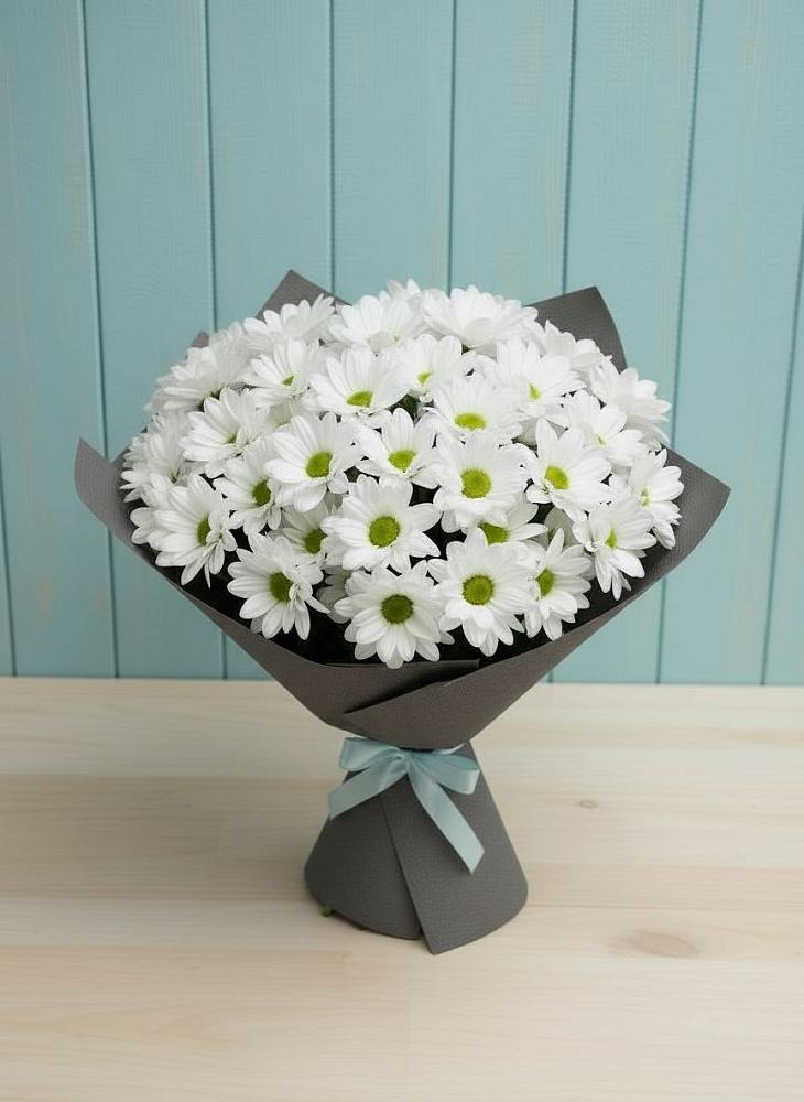 Букет цветов из: Хризантемы в Царево