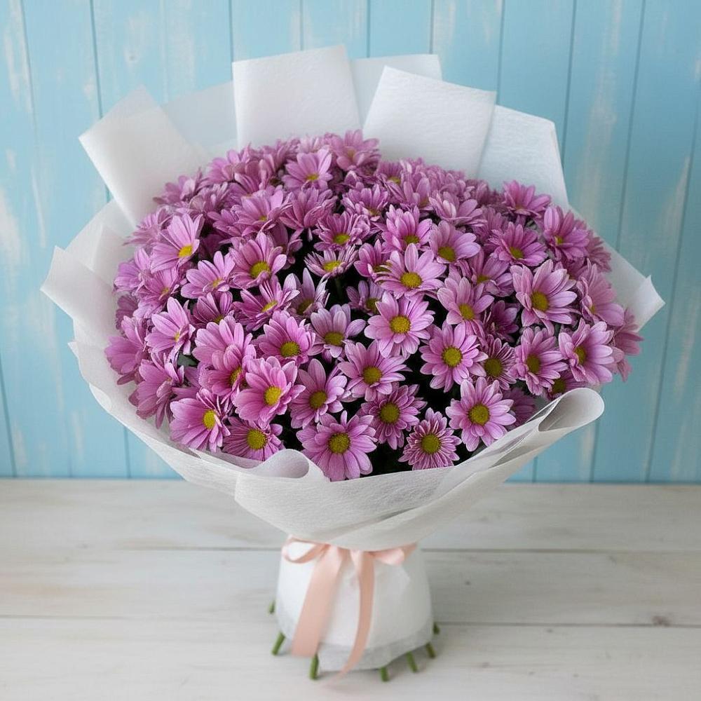 Букет цветов из: Хризантемы в Царево