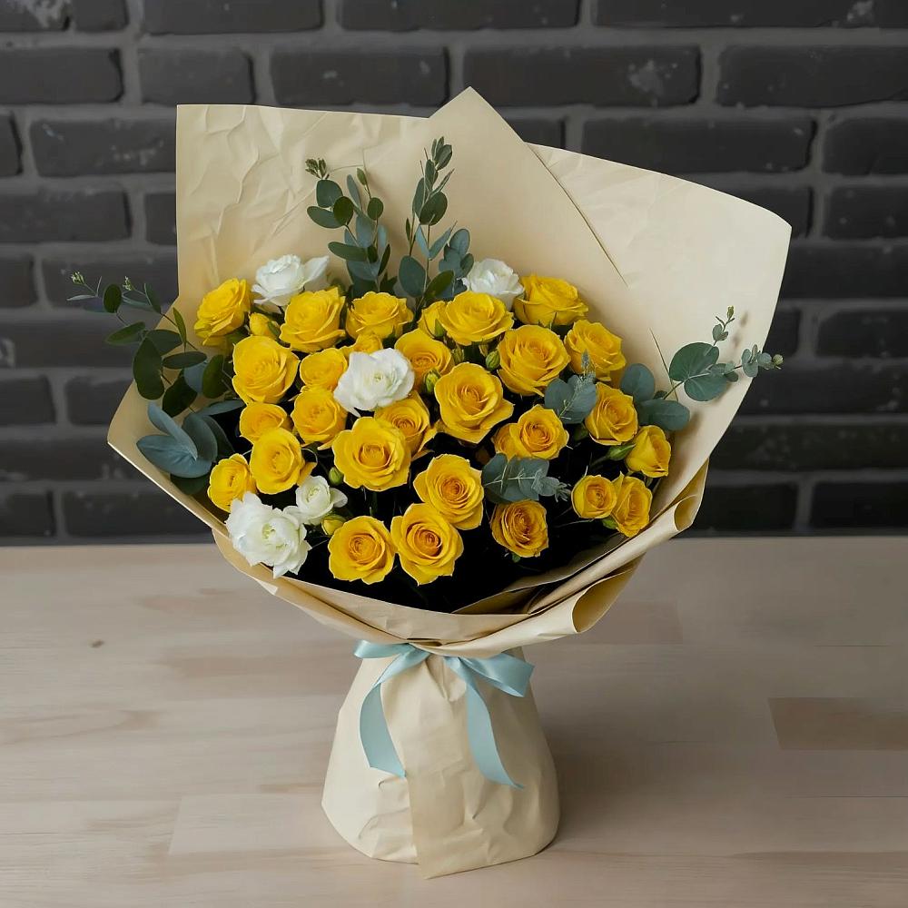 Букет цветов из: Розы в Царево