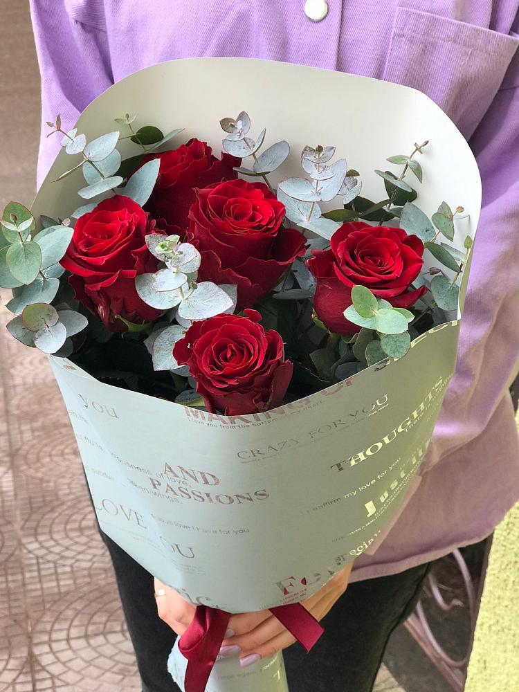 Букет цветов из: Розы в Царево