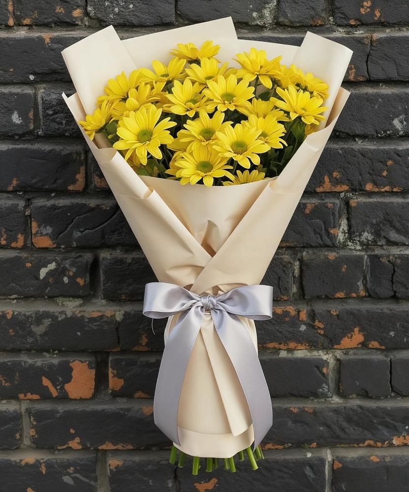 Букет цветов из: Хризантемы в Царево