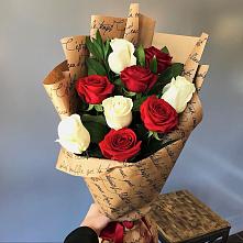 Букет цветов из:  Розы #REPLACE_PRED# Царево