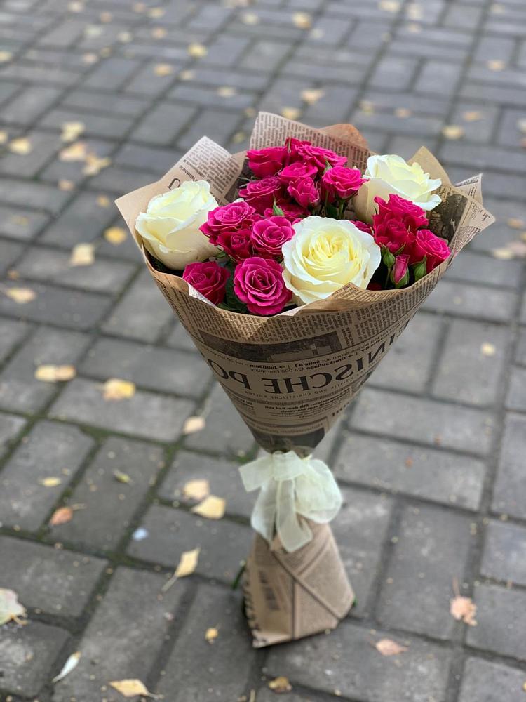 Букет цветов из: Розы в Царево