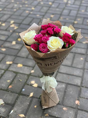 Букет цветов из: Розы в Царево