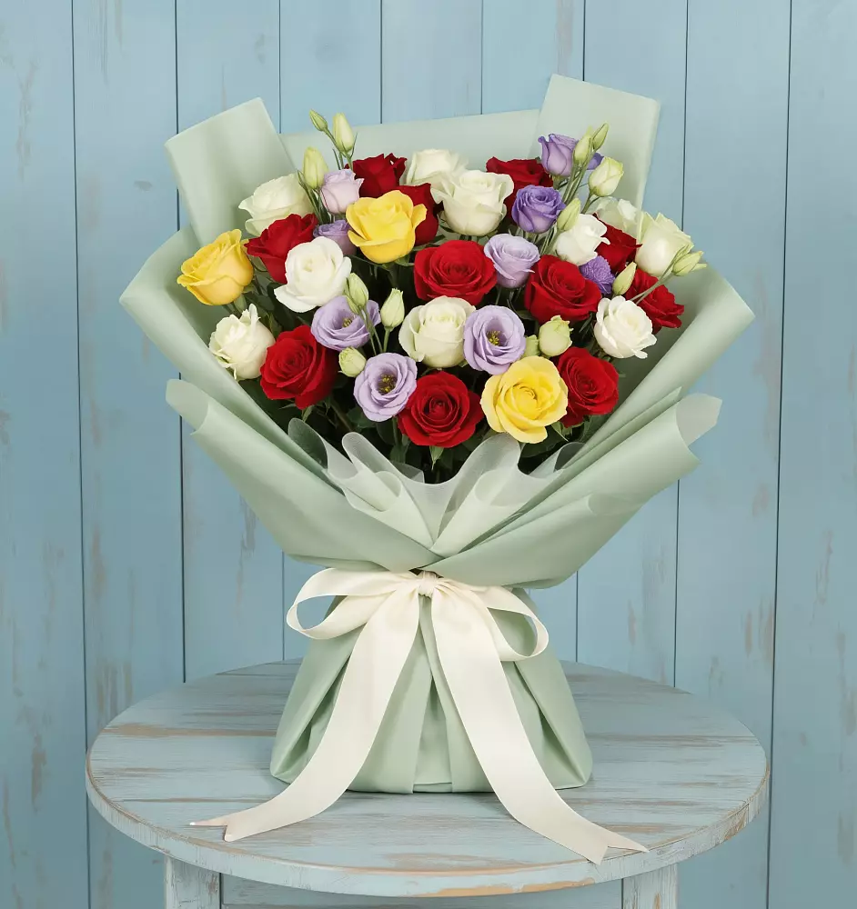 Букет цветов из: Розы в Царево