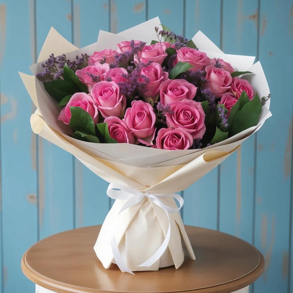 Букет цветов из: Розы в Царево