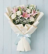Букет цветов из:  Лилии в Царево