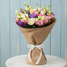 Букет цветов из:  Лизиантусы в Царево